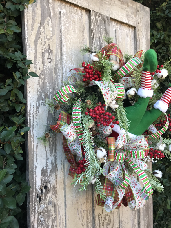 Whimsical Elf Wreath