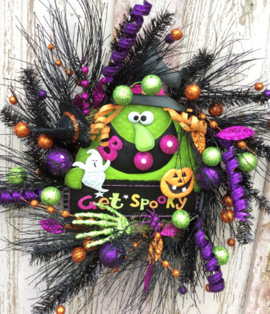 Halloween Witch wreath