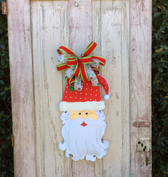 Santa Door Hanger Swag